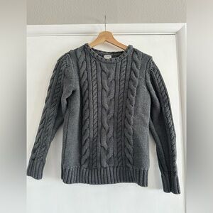 LL Bean Cableknit sweater